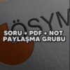 AYT TYT Not Paylaşım